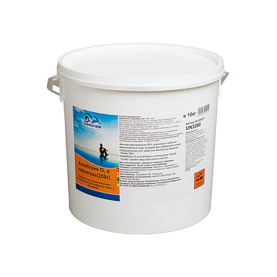 Аквабланк О2 в таблетках 200гр., 10кг